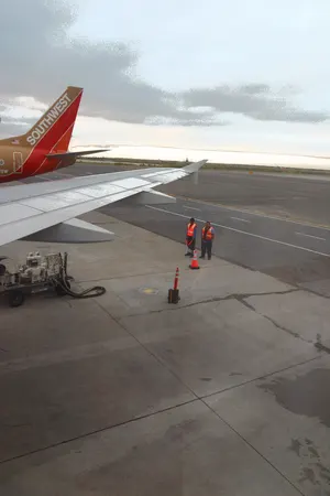 Jet Blue - What a great flight.  Highly recommended airline!